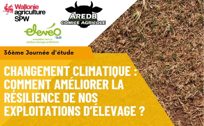 Changement climatique-comment améliorer la résilience de nos exploitations...